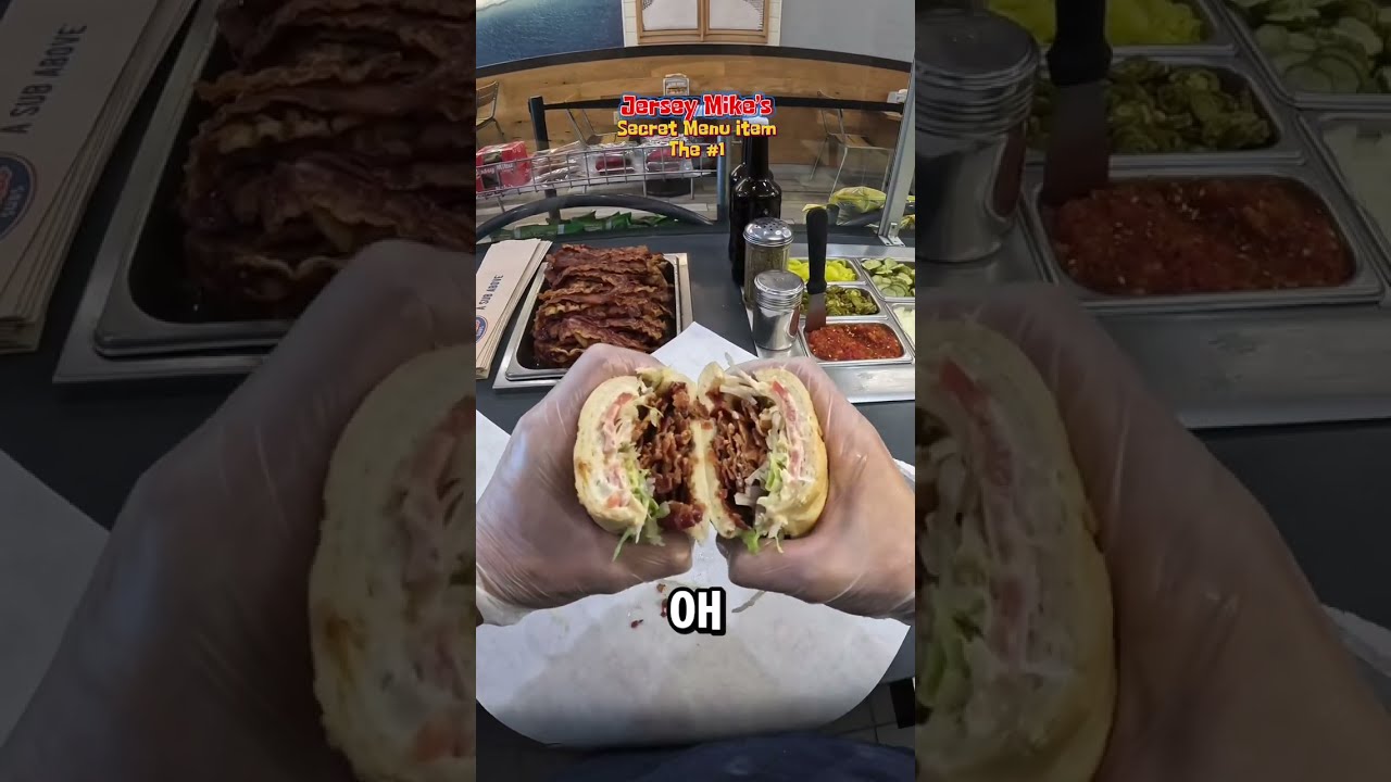 The ULTIMATE BLT - Jersey Mike’s Secret Menu Item #1