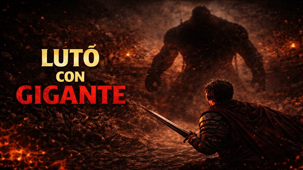 Fue Forzado ! a Luchar Contra un Gigante !