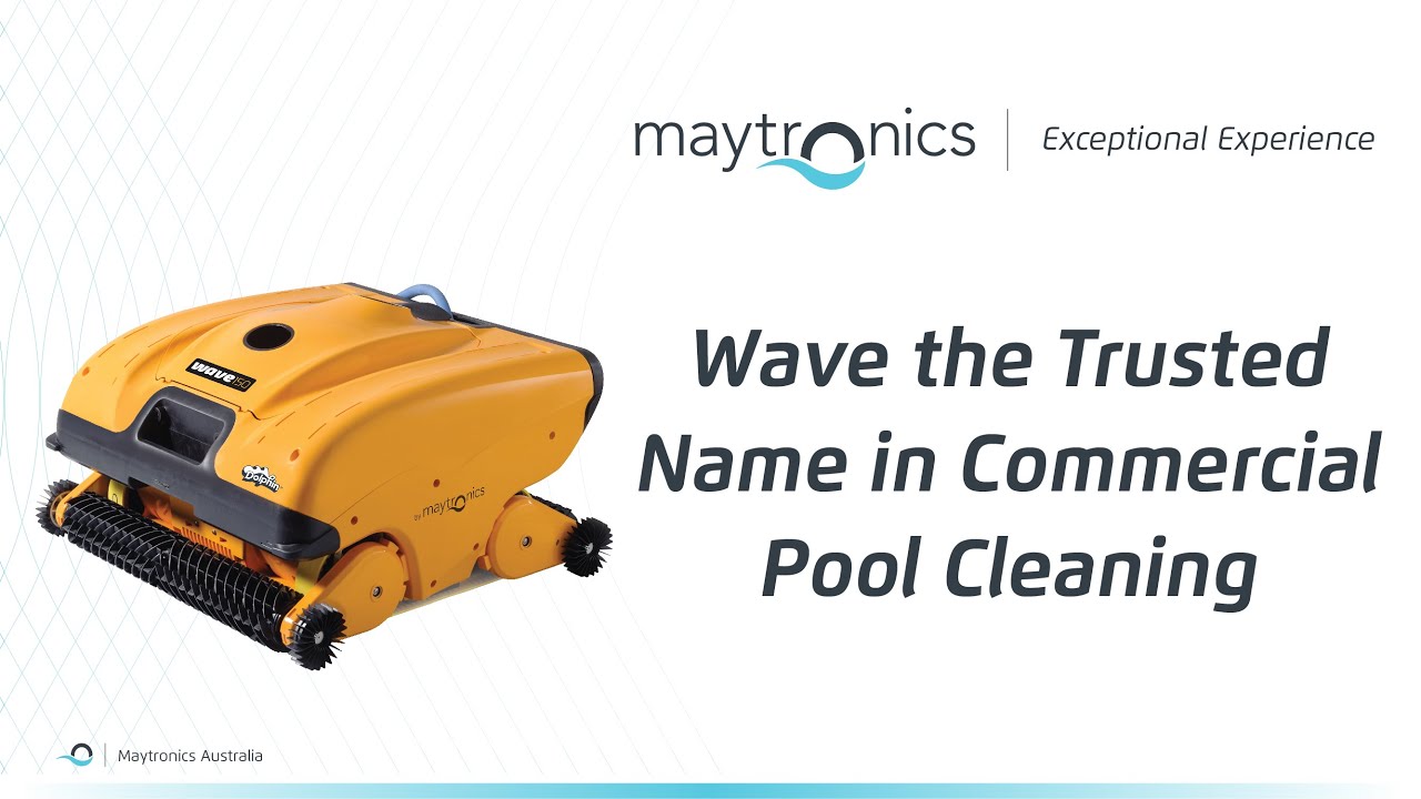 Dolphin Wave 150 Commercial Robotic Pool Cleaner Features