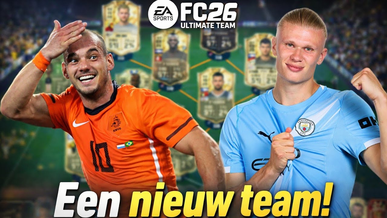 WESLEY SNEIJDER IN ME TEAM (EN HAALAND)! EA SPORTS FC 26 ULTIMATE TEAM 