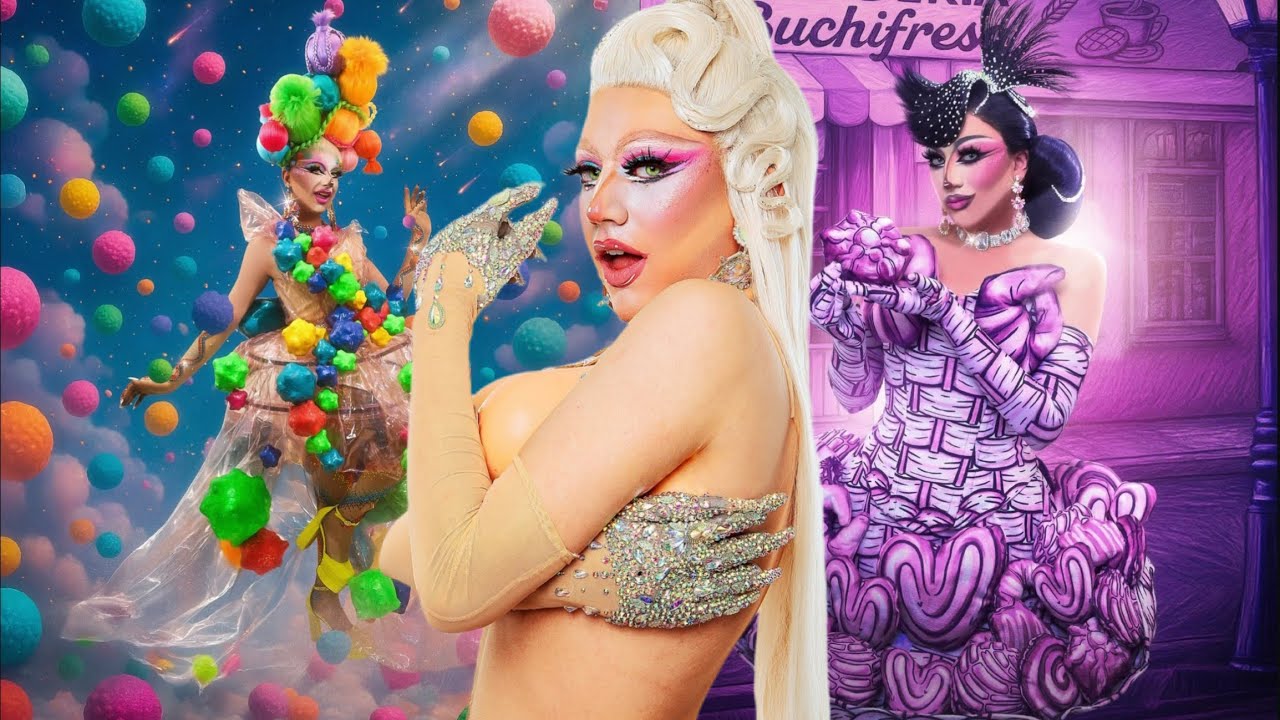 All the Looks of BRIGHTY STUN from LA MÁS DRAGA 7