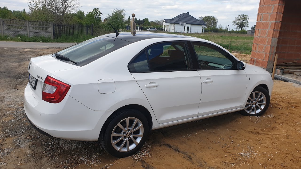 Skoda Rapid Liftback 1.6TDI 115KM TEST PL 0-100 Łukasz Testuje!