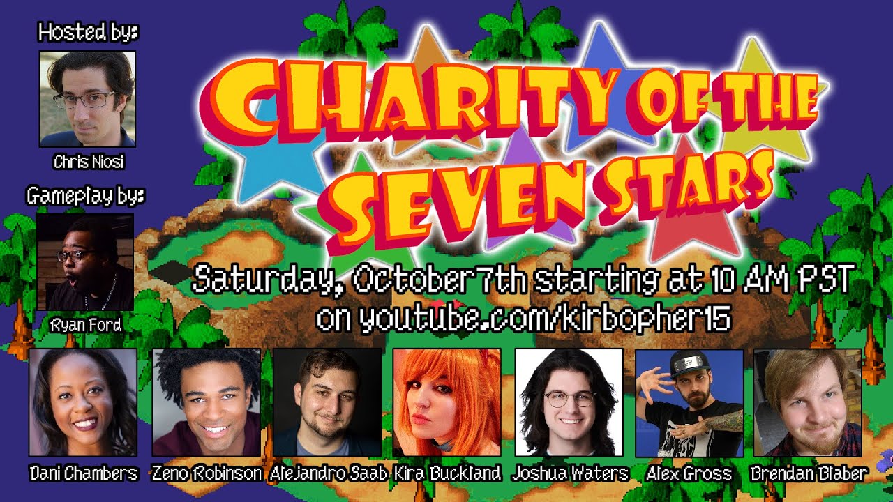 Charity of the Seven Stars - Voice Actors Play ★SUPER MARIO RPG★ for Make-A-Wish!
