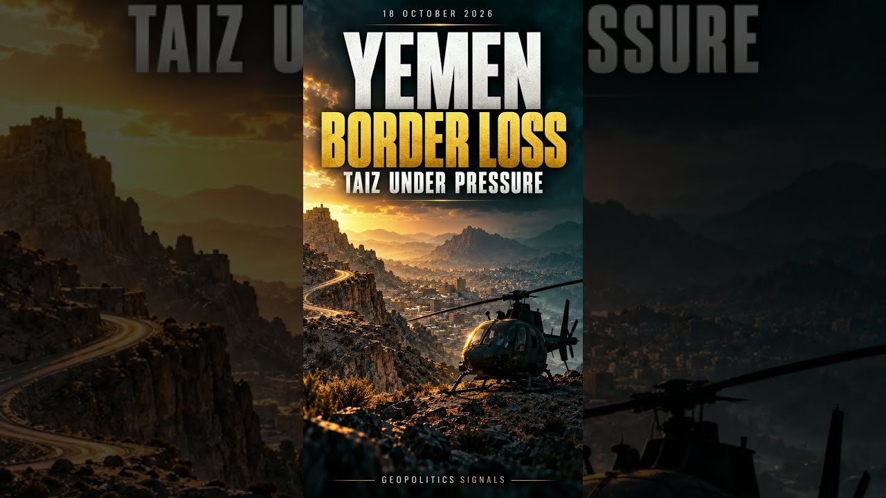 Yemen Conflict Update: Najran Helicopter Loss, Taiz Defenses | 18 October 2026