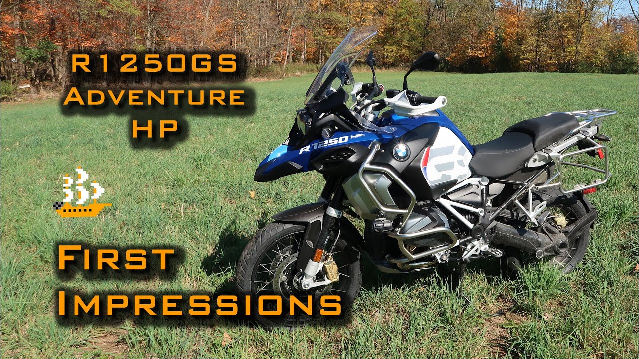 Первые впечатления | Обзор BMW R1250GS Adventure HP 2020 года