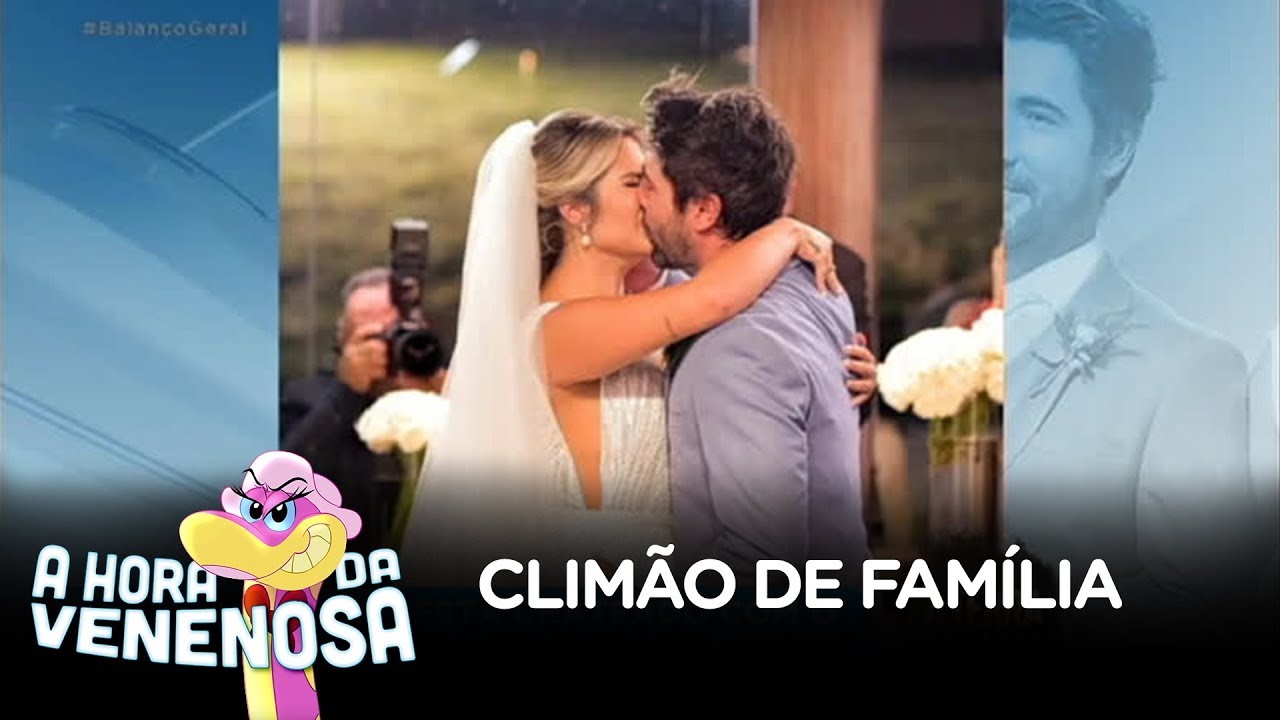 Sandro Pedroso está chateado com o sogro Leonardo por ausência em casamento