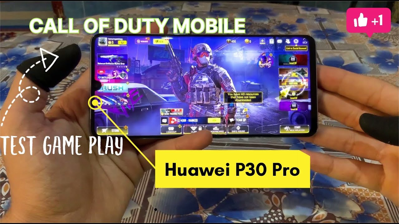 Huawei P30 Pro Test Game Call Of Duty Mobile TEST Gameplay 2023 HDR+EXTREME 60FPS