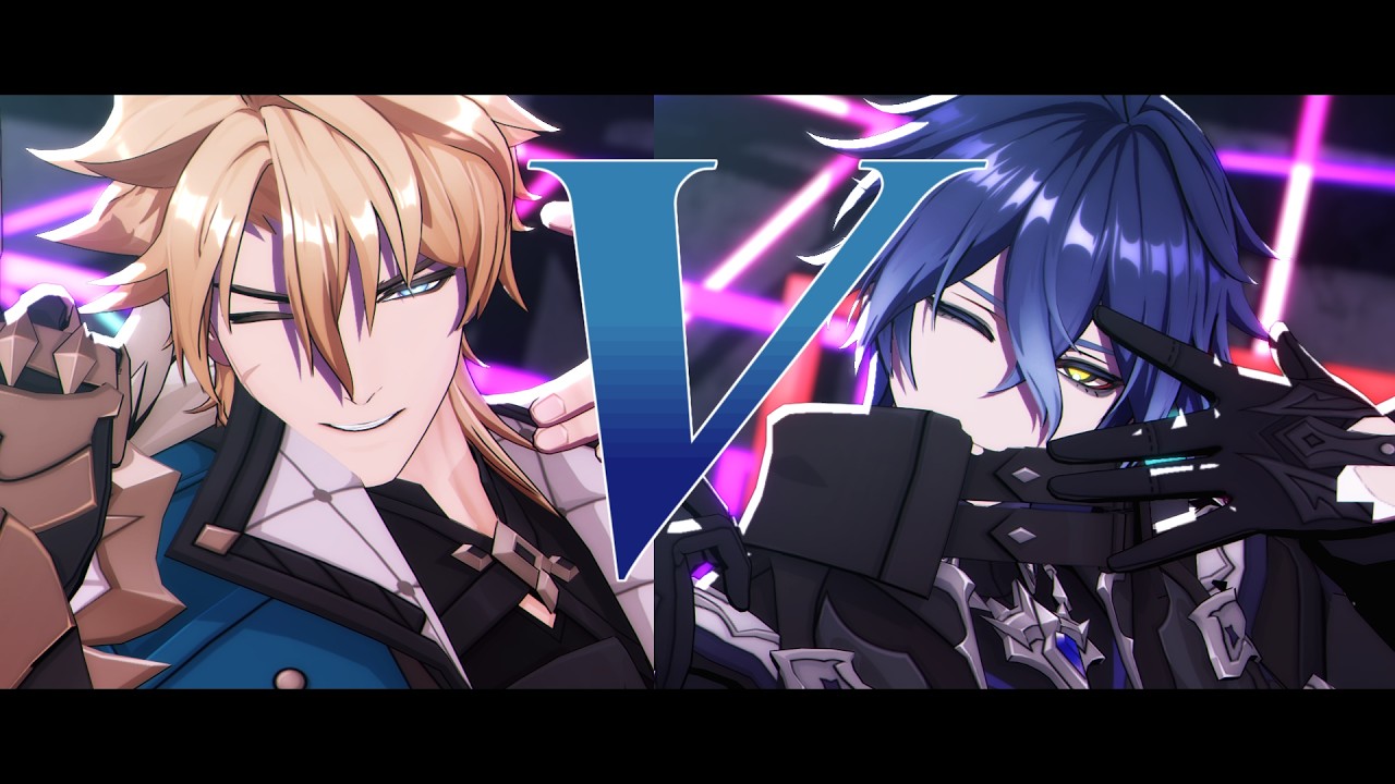 【原神MMD/Genshin Impact】V【ファルカ&フリンズ/Varka&Flins】
