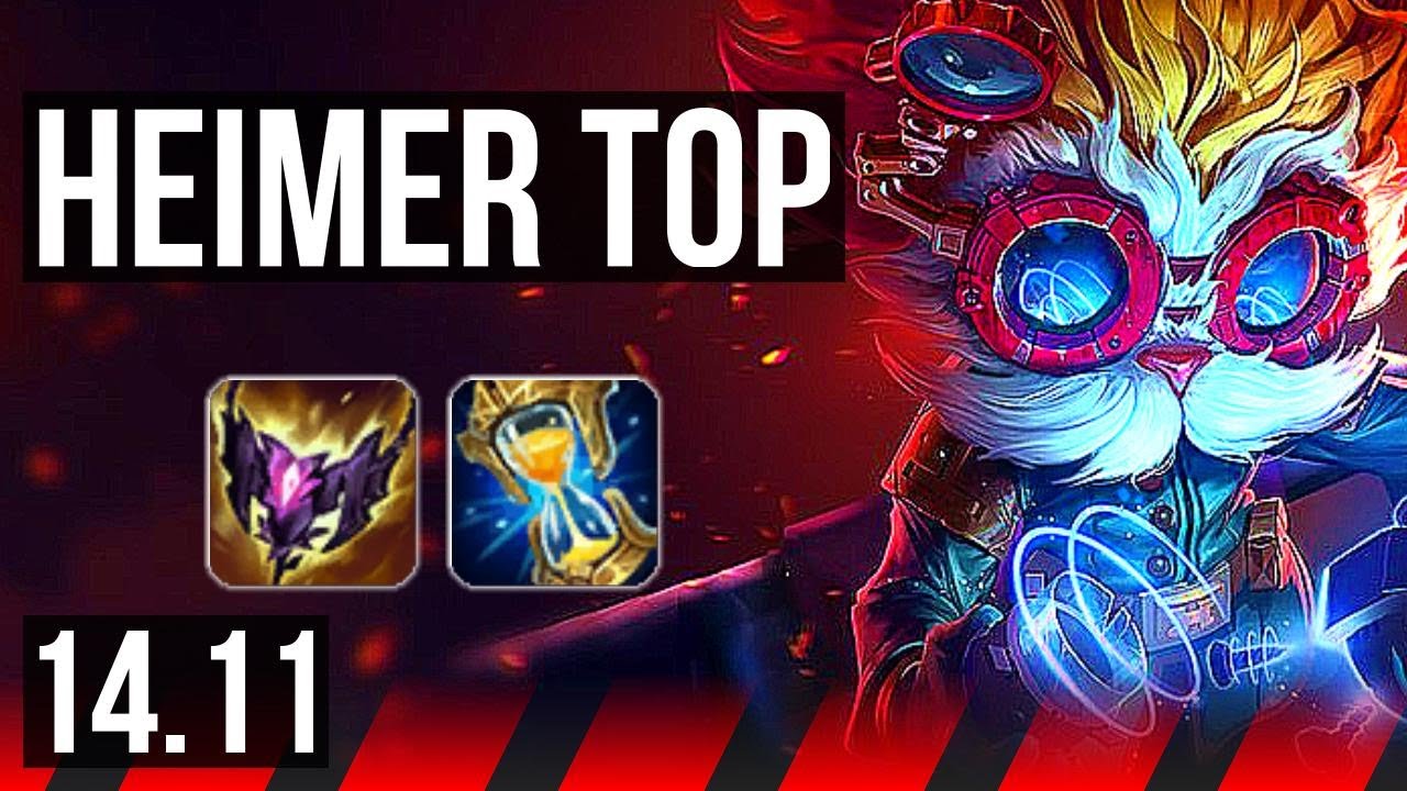 HEIMERDINGER vs YORICK (TOP) | 9/2/3 | KR Master | 14.11