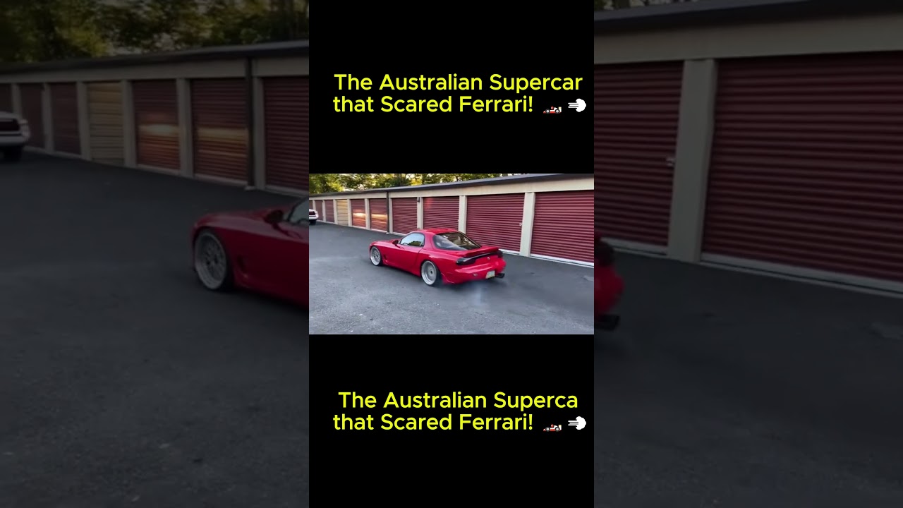 The Australian Supercar that Scared Ferrari! 🏎️💨 