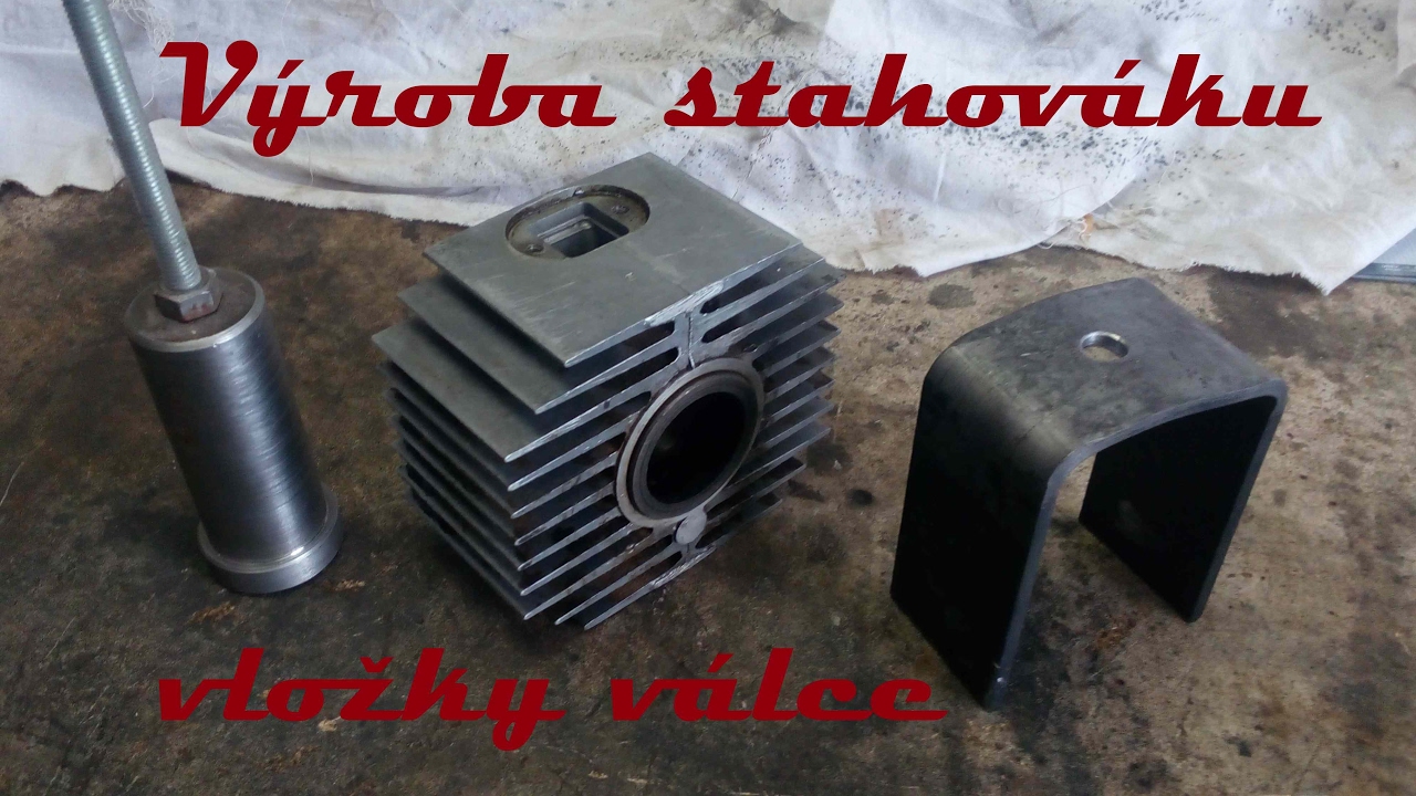 Závodní Babetta #2 - výroba stahováku vložky válce