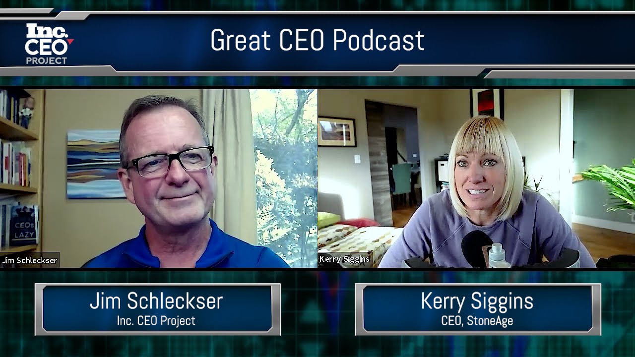 Great CEOs Podcast - Jim Schleckser from The CEO Project talks Kerry Siggins from StoneAge Tools