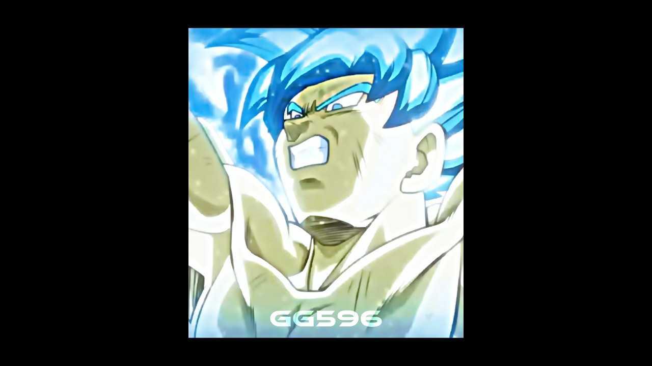 When Goku went universal super saiyan blue for the first time