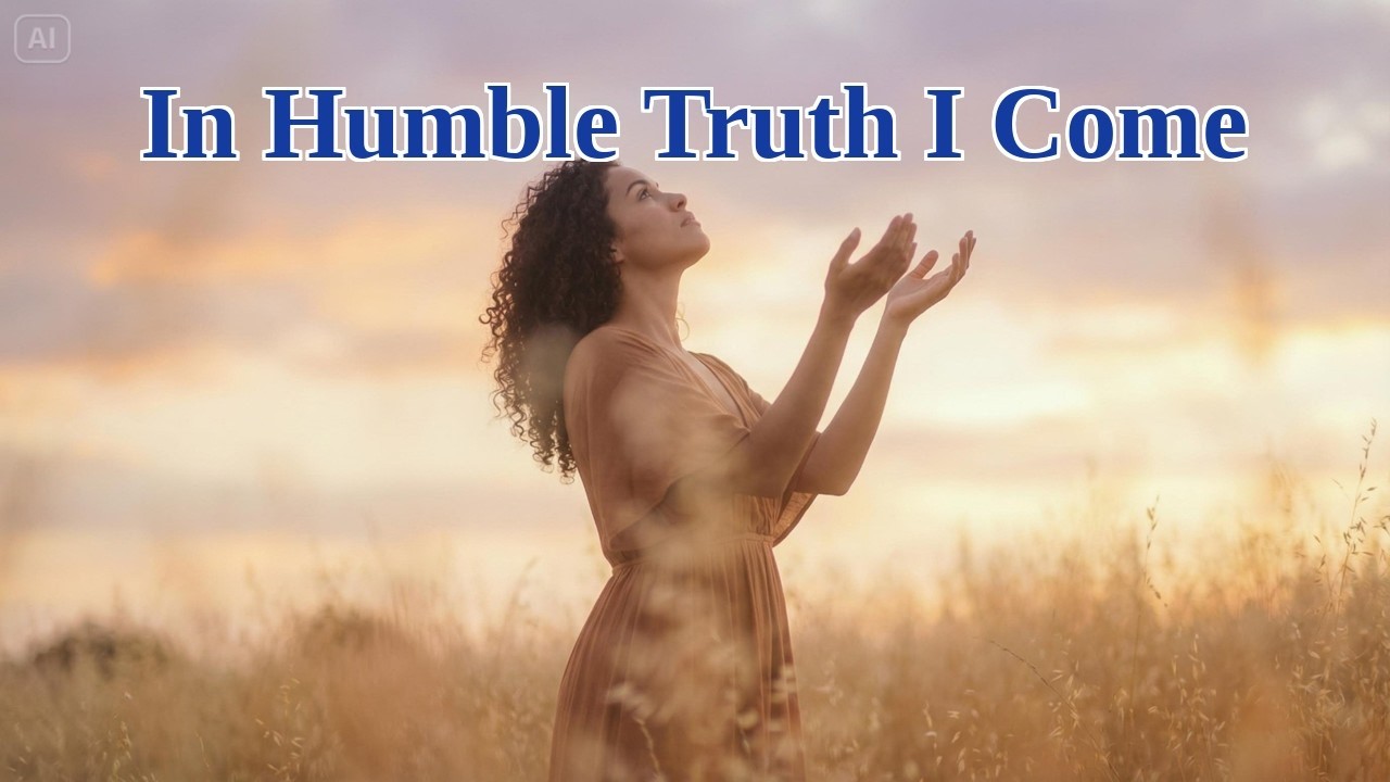 In Humble Truth I Come | Christian Addiction Recovery Hymn (Honesty & Powerlessness)
