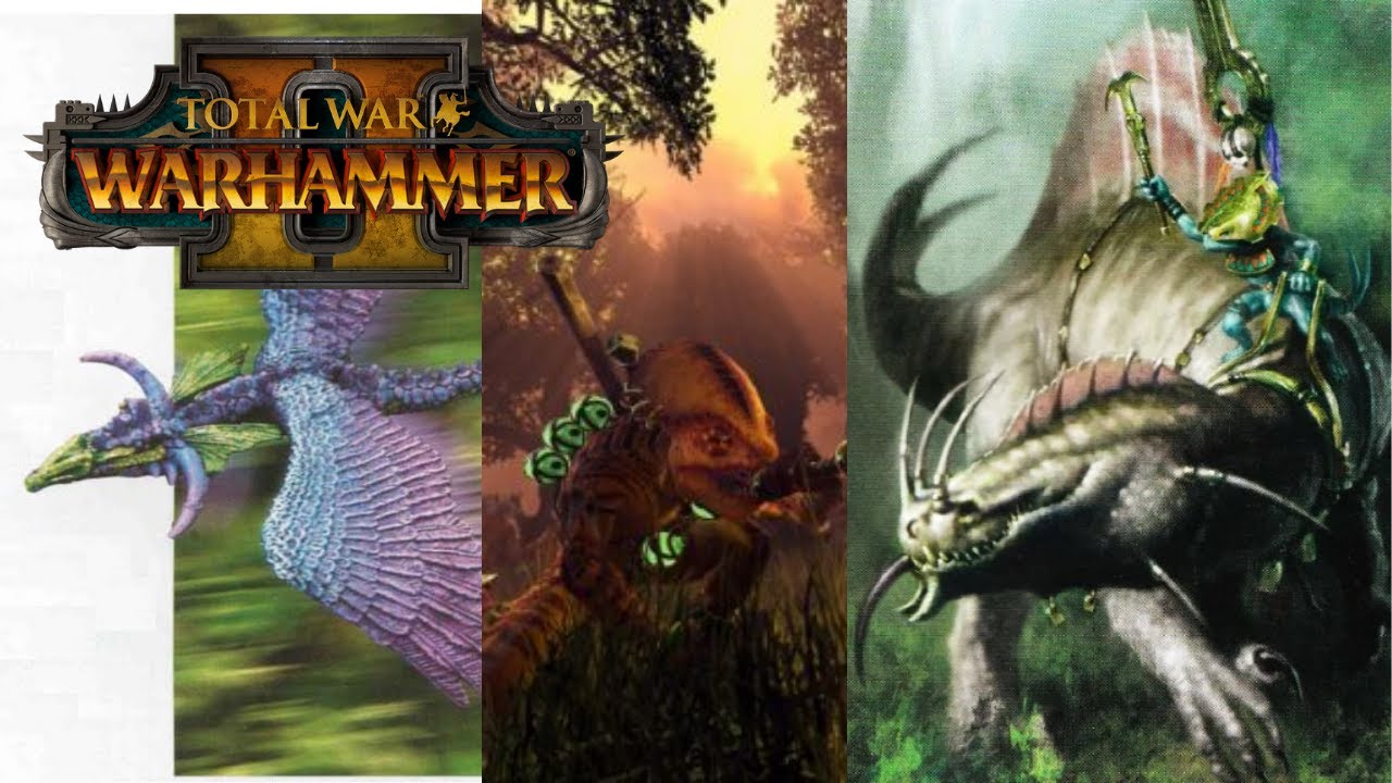 Silence and the Fury DLC - Lizardmen Units