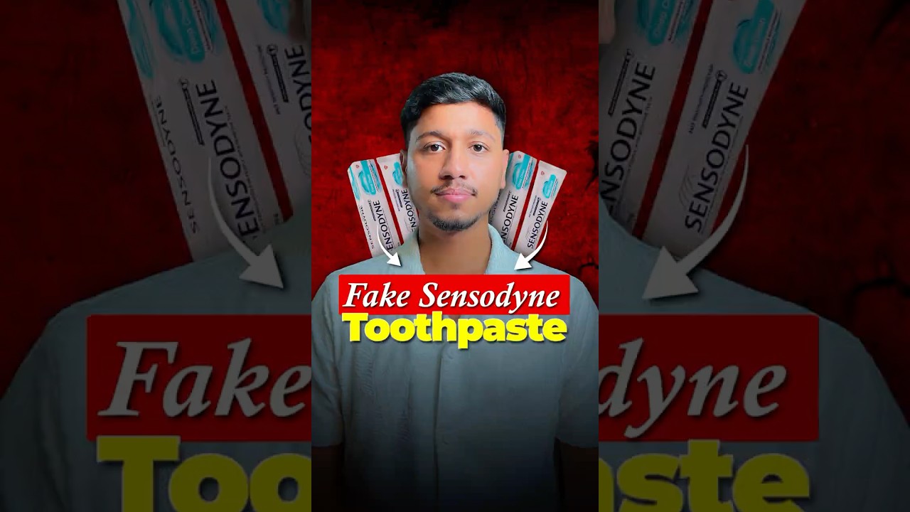 Fake Sensodyne Case | Delhi Police Exposed Fake Sensodyne Scam #sensodyne #toothpaste #fact #news