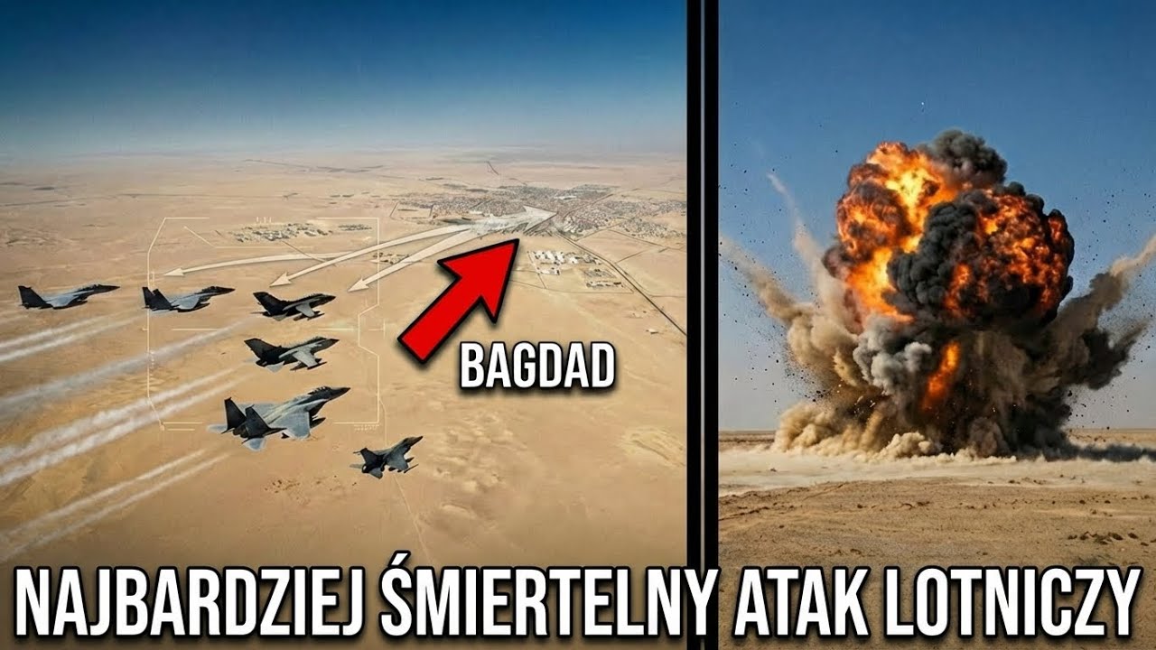 Pierwsze Uderzenie Desert Storm: Najbardziej Śmiercionośny Atak z Powietrza Dzień 1| Dokument