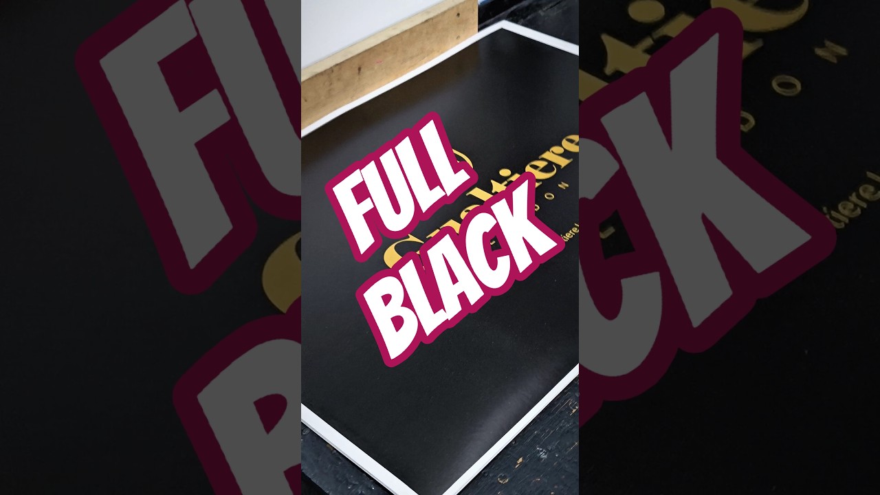 👉⚫ Full Paint in Black!!! #offsetpress #offset #offsetprinting #artesgr&aacute;ficas #imprentas #packaging