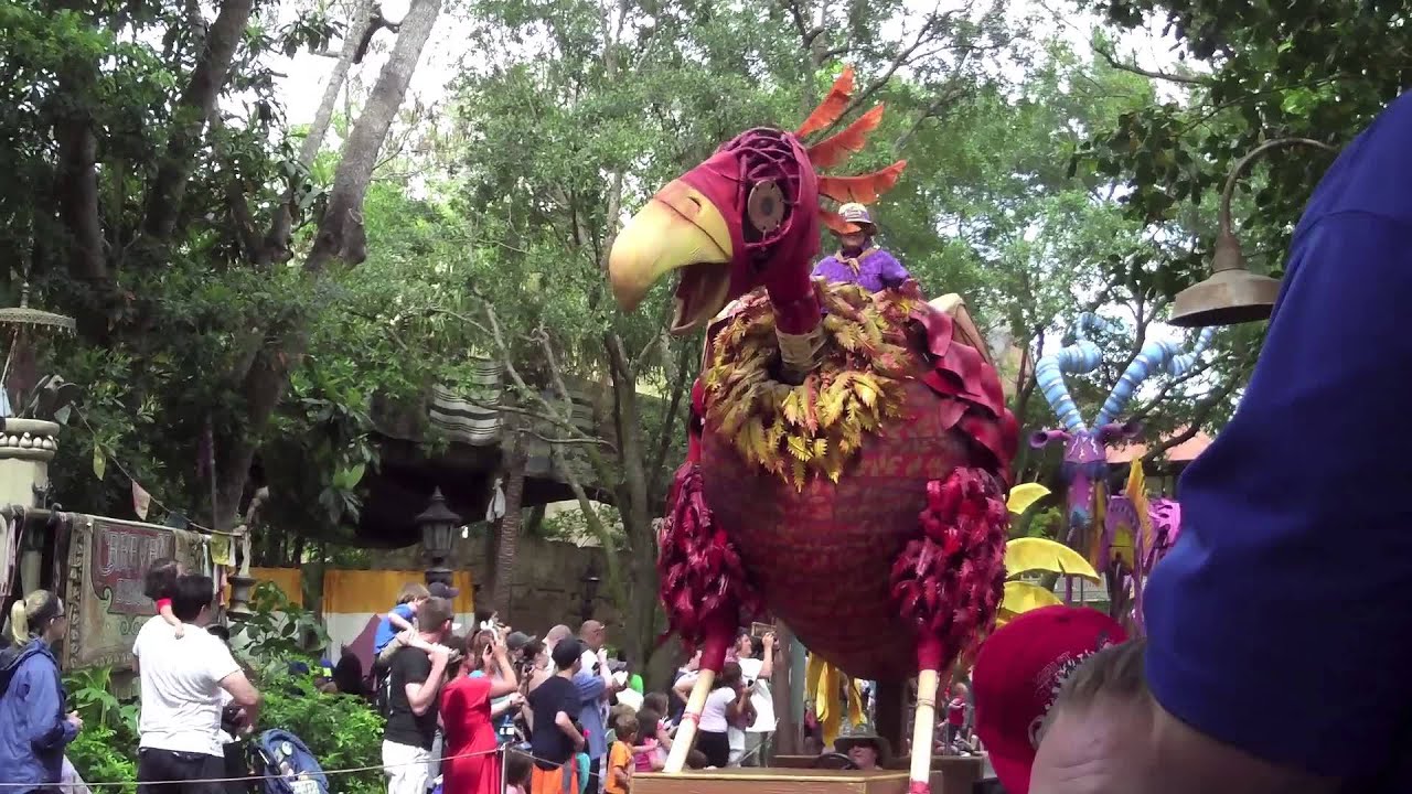 Mickey's Jammin Jungle Parade on Disney's Animal Kingdom's 15th Anniversary