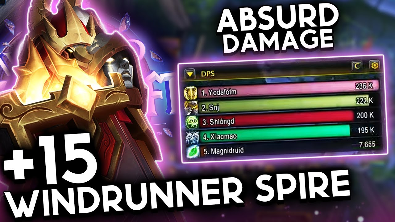 Windrunner Spire +15 with BUFFED Prot Paladin | MIDNIGHT BETA M+