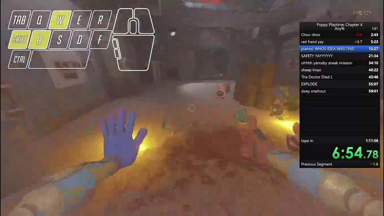 Speedrunning Poppy playtime! Any% no major skips