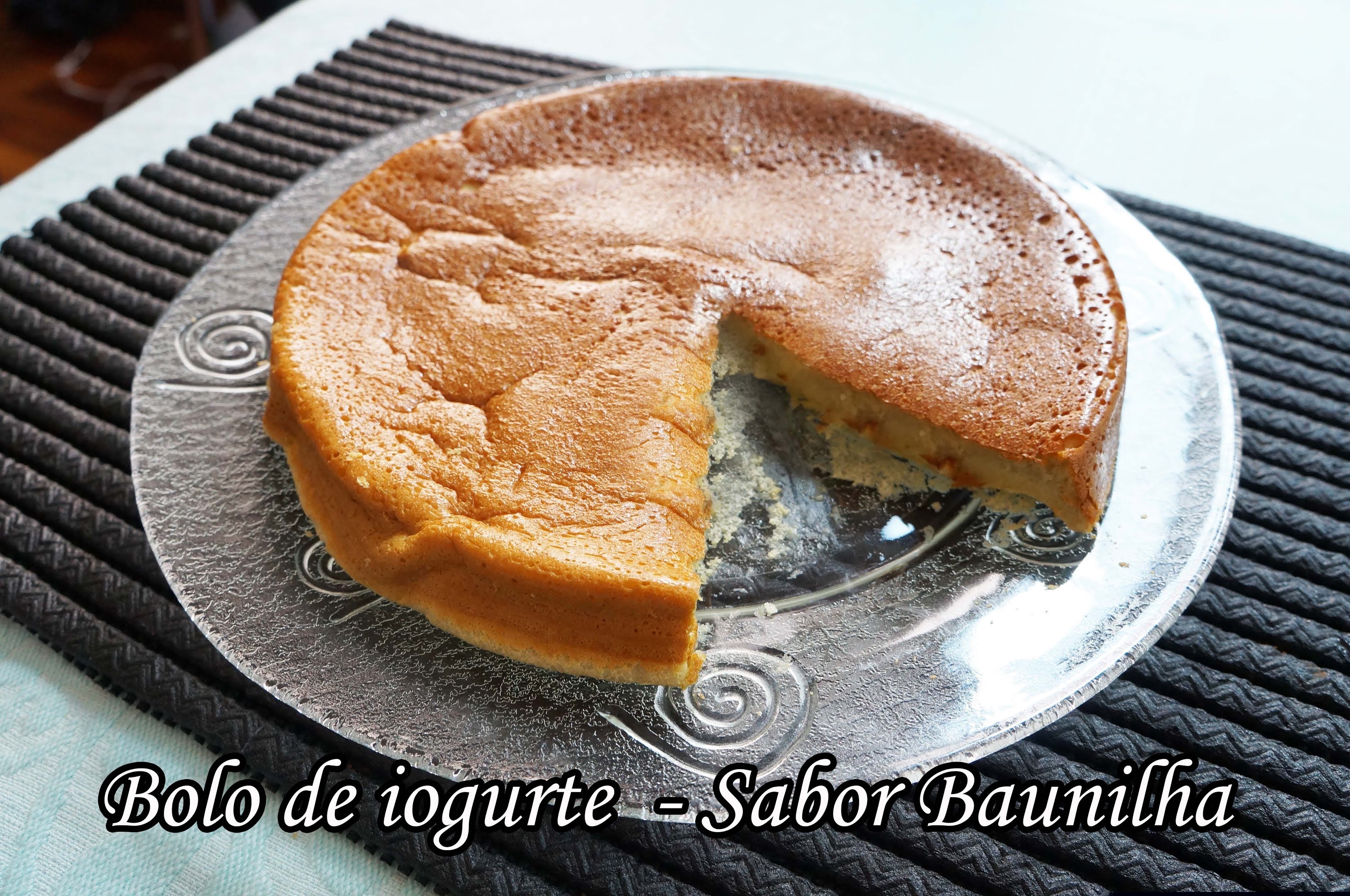 Dieta Dukan: Receita Bolo de iogurte sabor baunilha