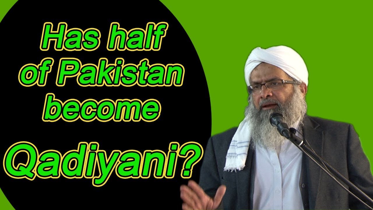 [Clip] Has half of Pakistan become Qadiyani? Sheikh Mumtaz ul Haq