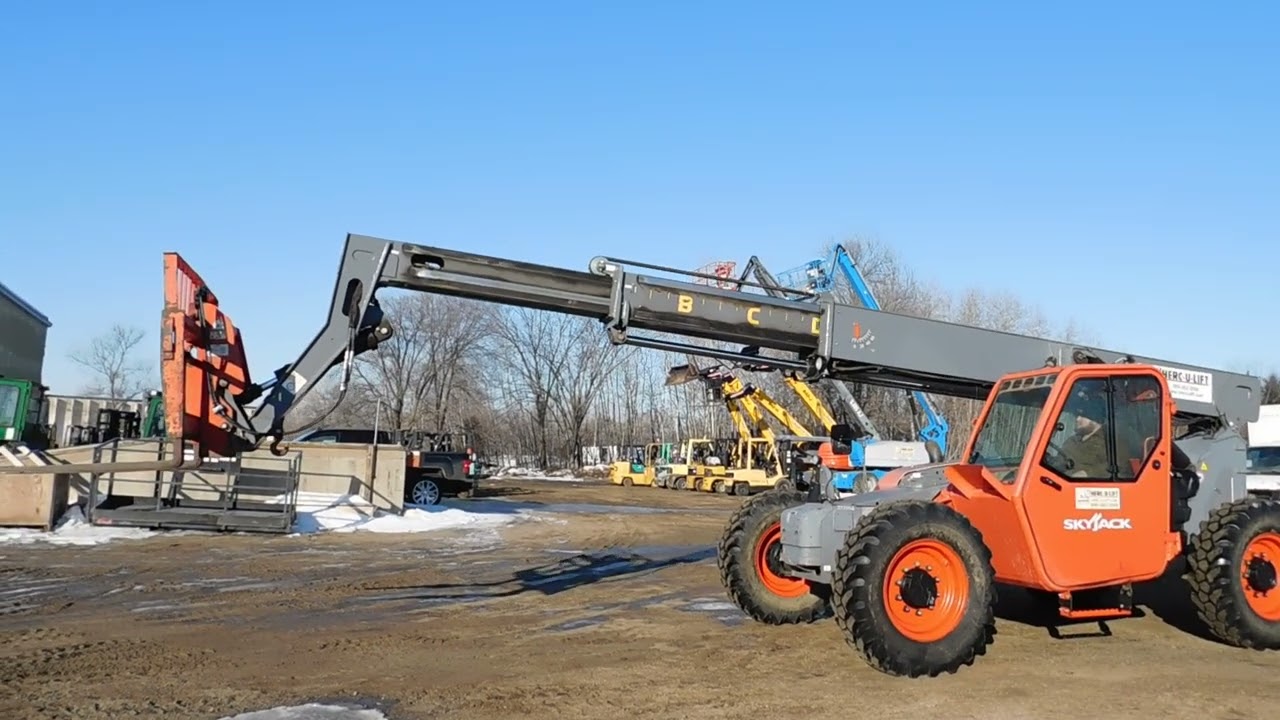 2019 SkyJack SJ843TH 4x4 Telehandler