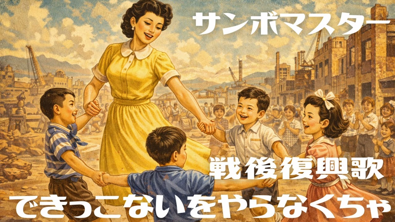 できっこないをやらなくちゃ - 戦後復興歌Ver ｜ サンボマスター