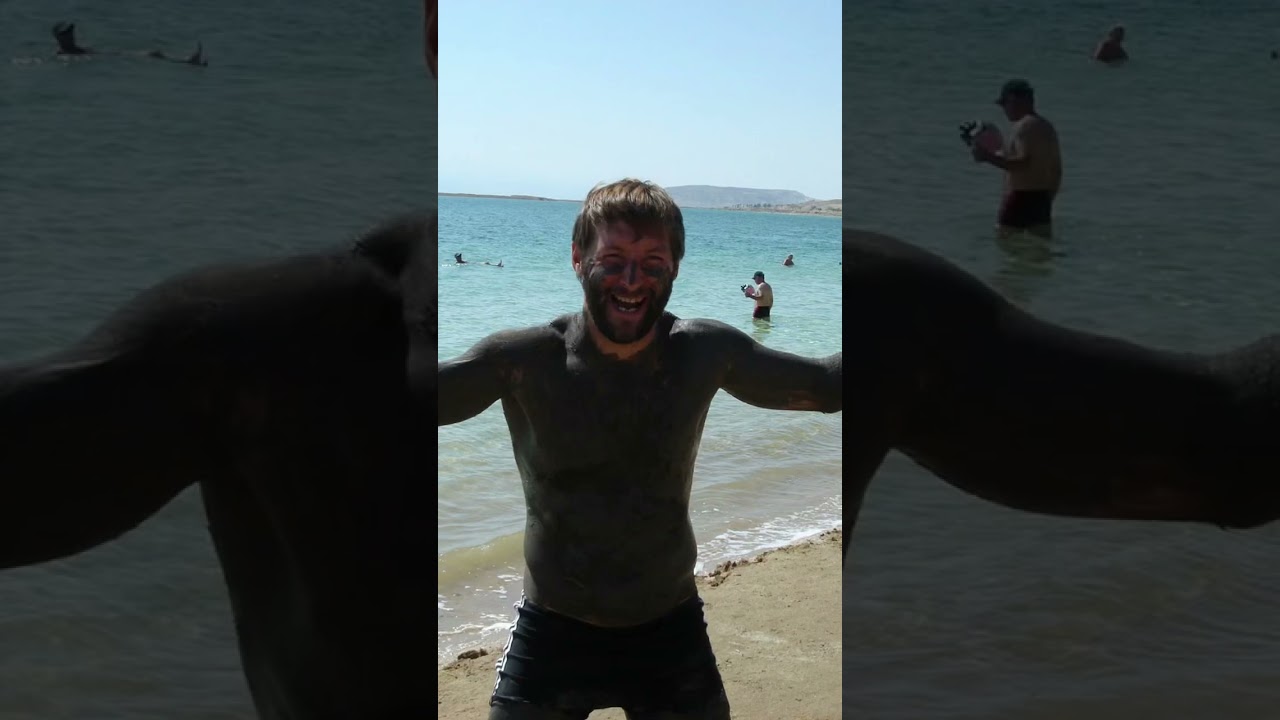 Israël. Mer Morte. Израиль. Мёртвое море. Hava Nagila !