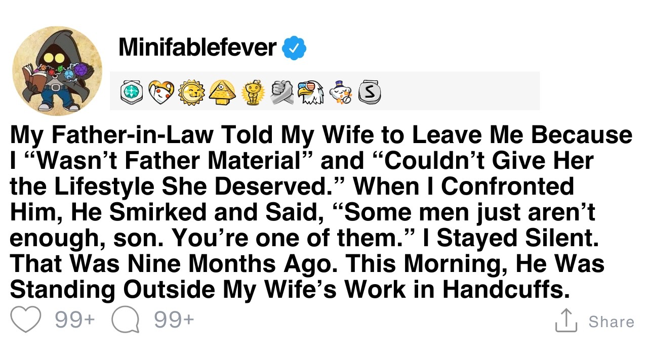 [FULL STORY]My FIL told my wife to leave me, so I exposed his secret second family. Now he’s cut off