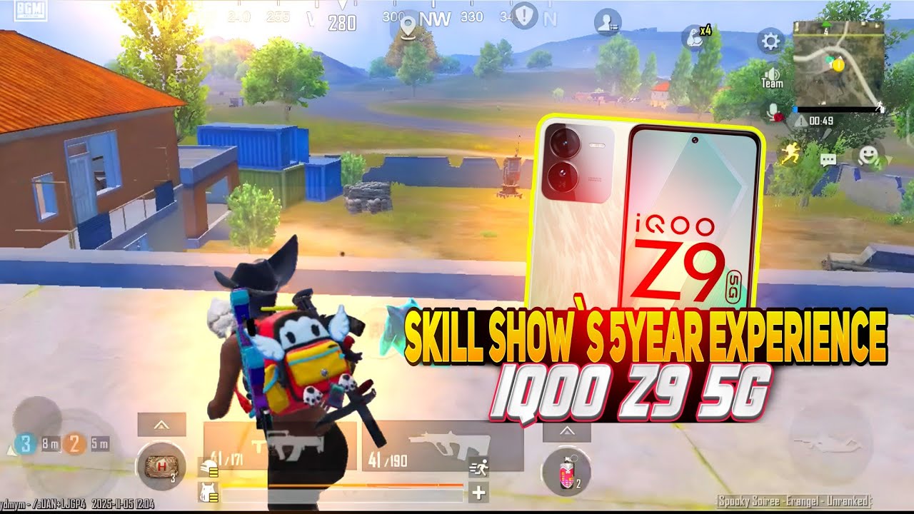 SKILL SHOW'S 5 YEAR EXPERIENCE 🔱 IQOO Z9 
