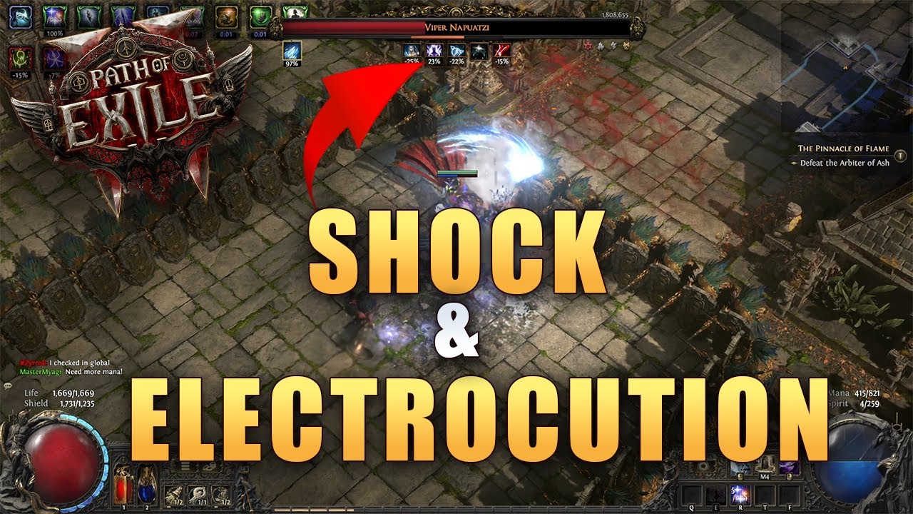 Electrocution And Shock Explained - Path Of Exile 2