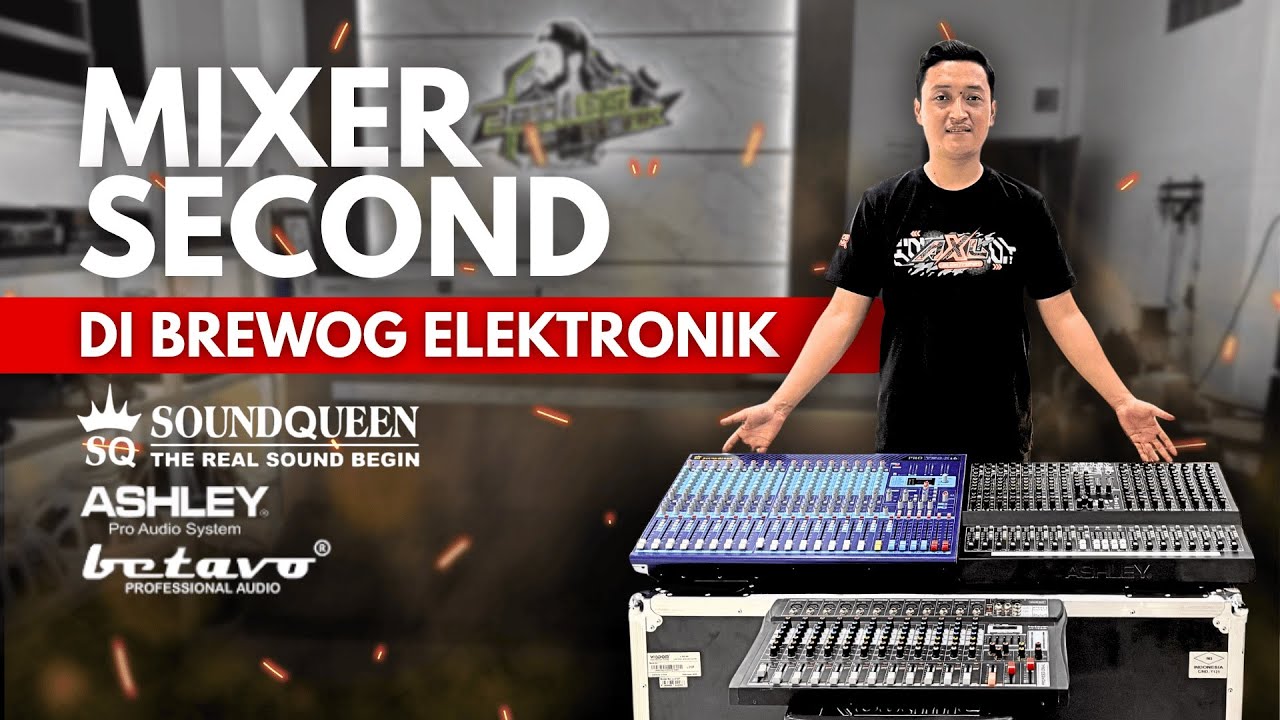 READY‼️MIXER SECOND DI BREWOG AUDIO🔥