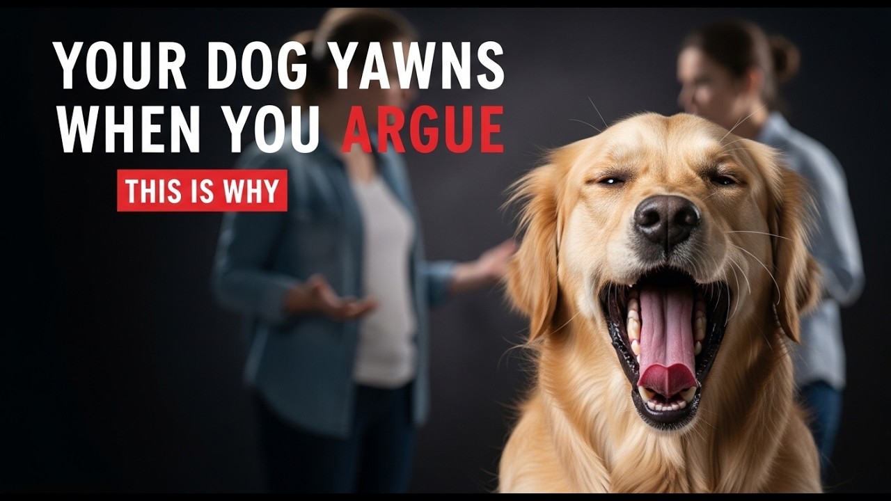 Your Dog Yawns When You Argue — Here's What They're Actually Doing
