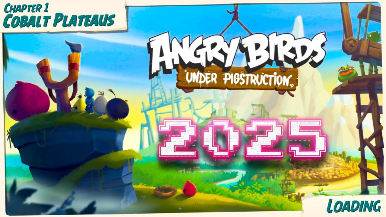 Angry Birds Under Pigstruction Gameplay 2025