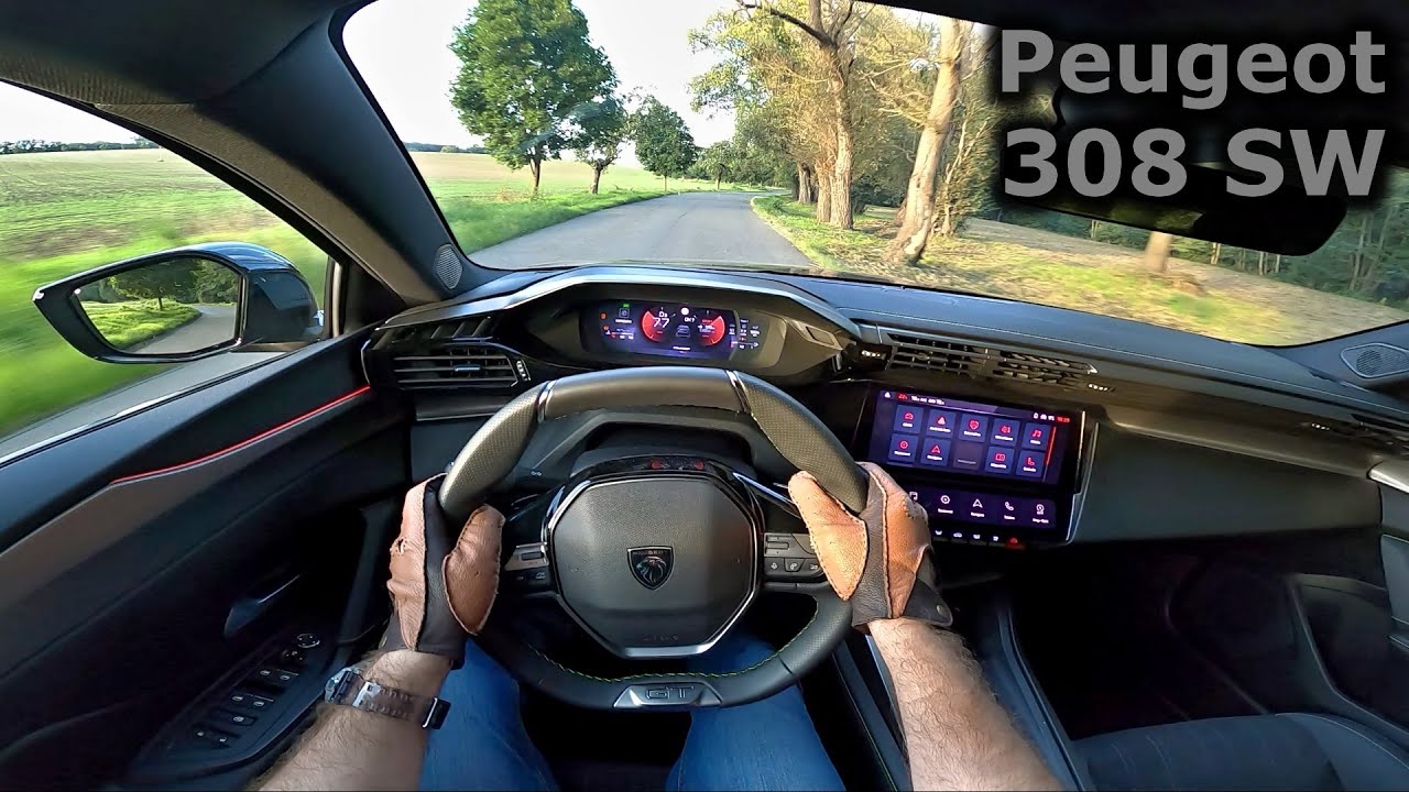 2022 Peugeot 308 SW PureTech 130 EAT8 | POV test drive