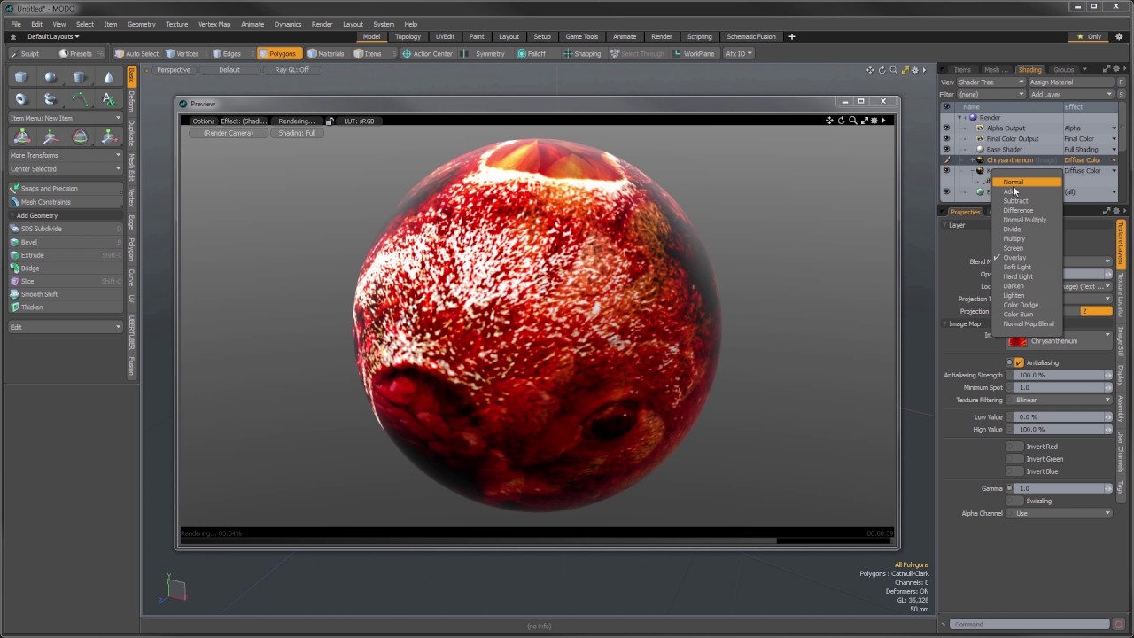 MODO Image Maps Layers In-Depth