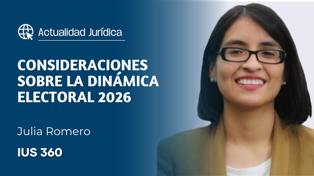 Consideraciones sobre la dinámica electoral peruana 2026 | Julia Romero