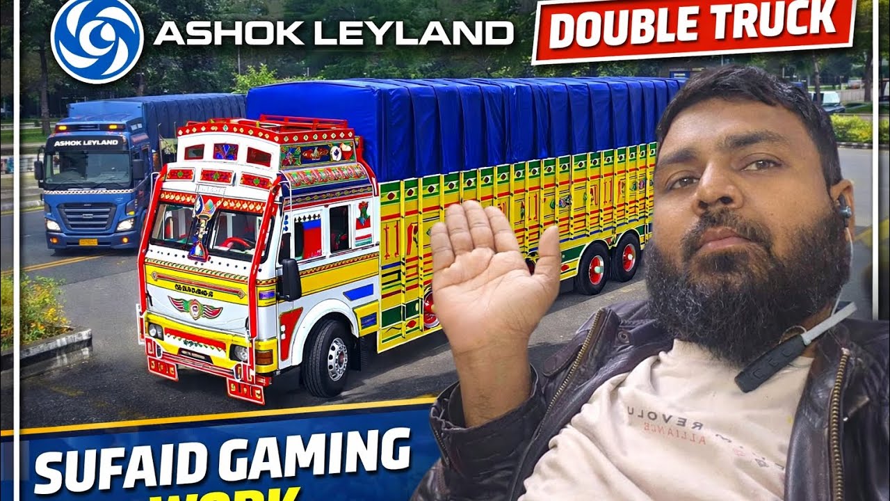 Truck Simulator Ashok Leyland National 11 Chakka Game play Pasand hai To Like Subscribe karo