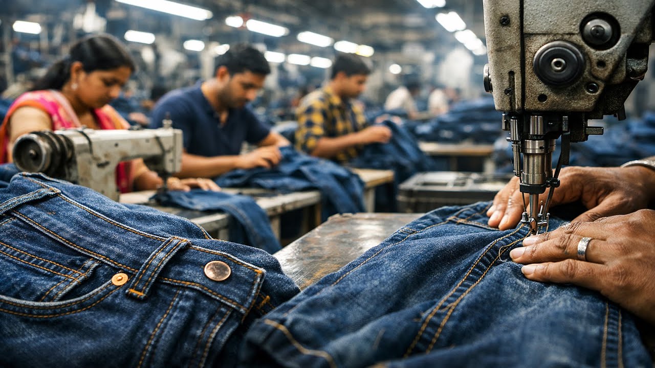 Denim Jean Pants Manufacuring Factory in Surat, Gujarat