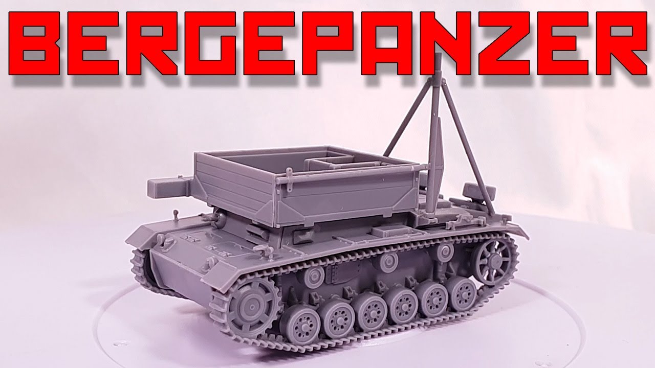 Bergepanzer III Recovery Vehicle [1:72]