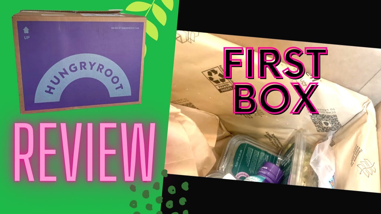 HUNGRYROOT UNBOXING AND REVIEW | VEGAN GROCERY HAUL