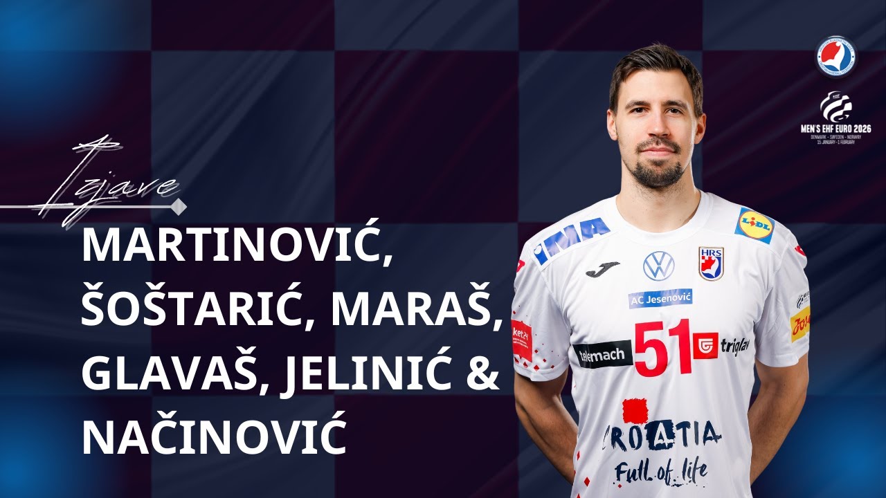 “Idemo po BRONCU s Europskog prvenstva“ | Martinović, Maraš, Šoštarić, Jelinić, Glavaš & Načinović