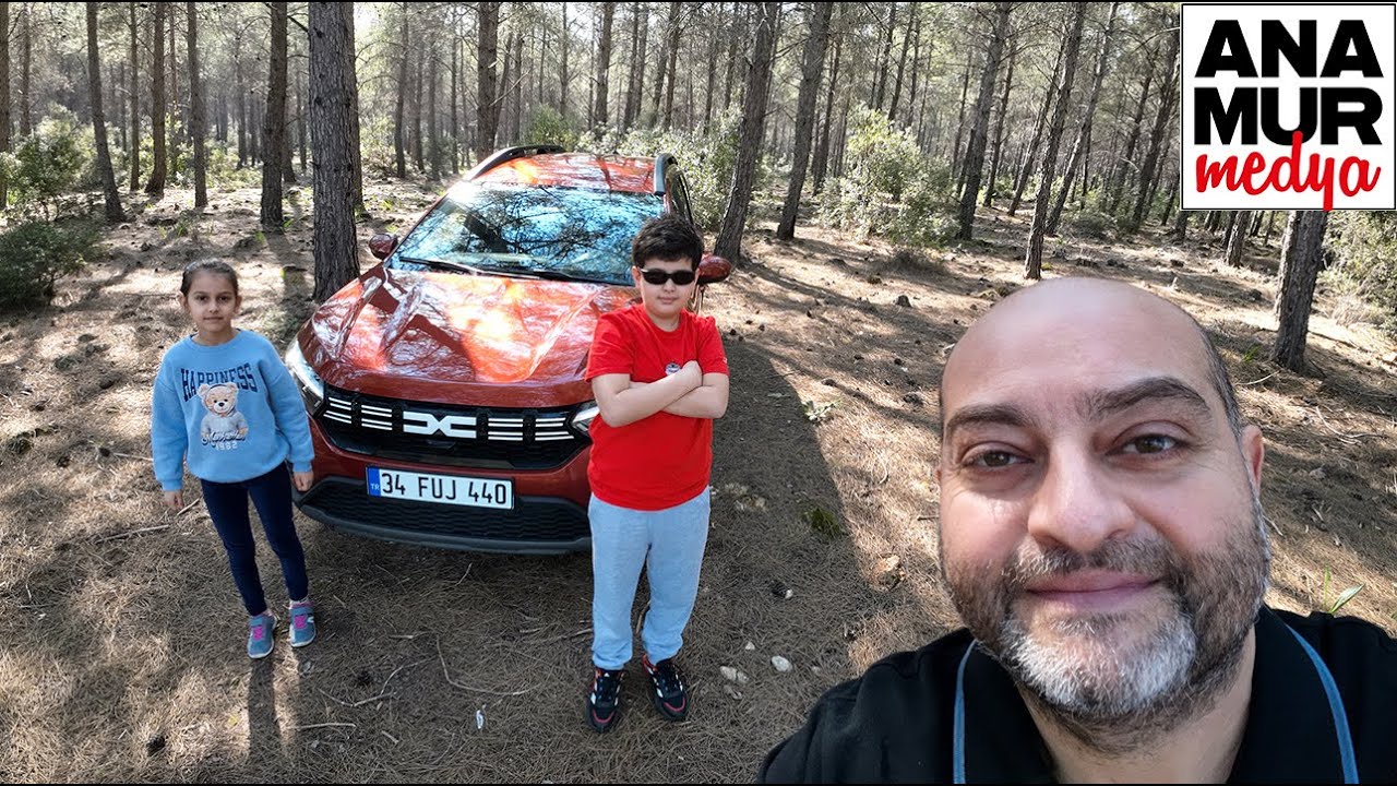 7 kişilik Dacia Jogger 1.0 TCe 110 HP Manuel 2023 Baba Oğul Kız Test / Çocuklar en arka sırada!