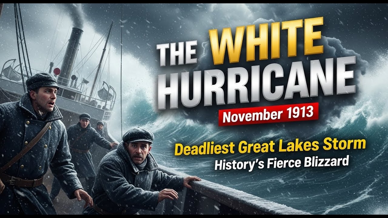 Great Lakes, 1913 | The White Hurricane That Swallowed Thousands