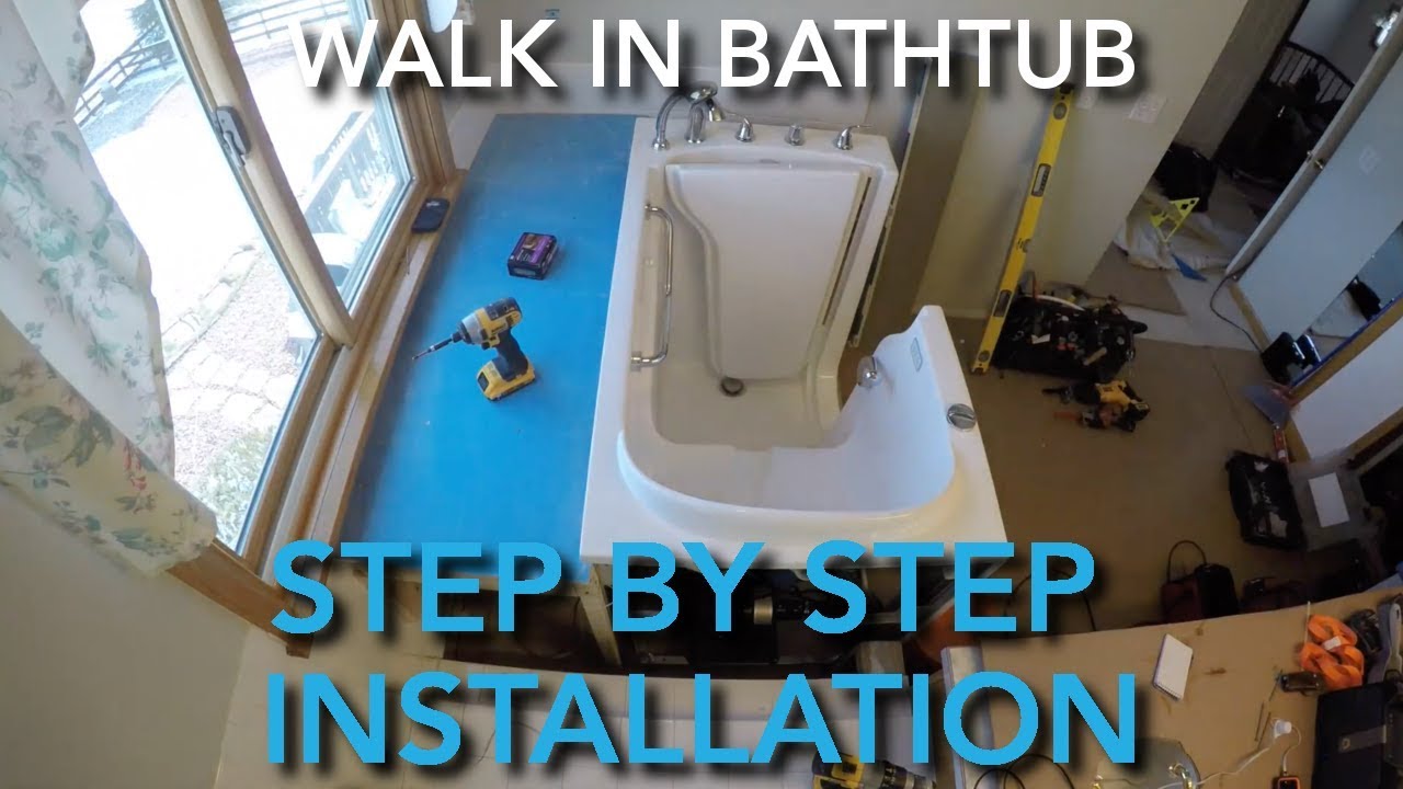 Walk In Bathtub | Walk in Bathtub Installation Demonstration