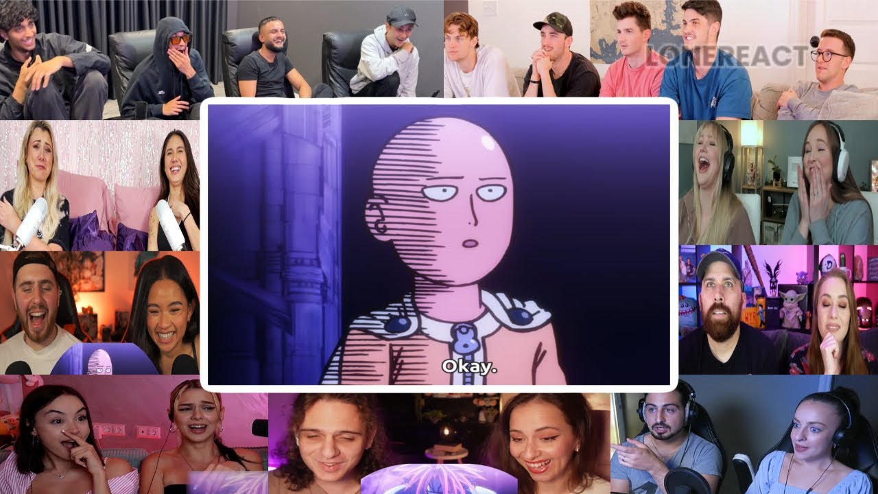 Saitama meets Boros Scene - One Punch Man S1 Ep11 | Reaction Mashup