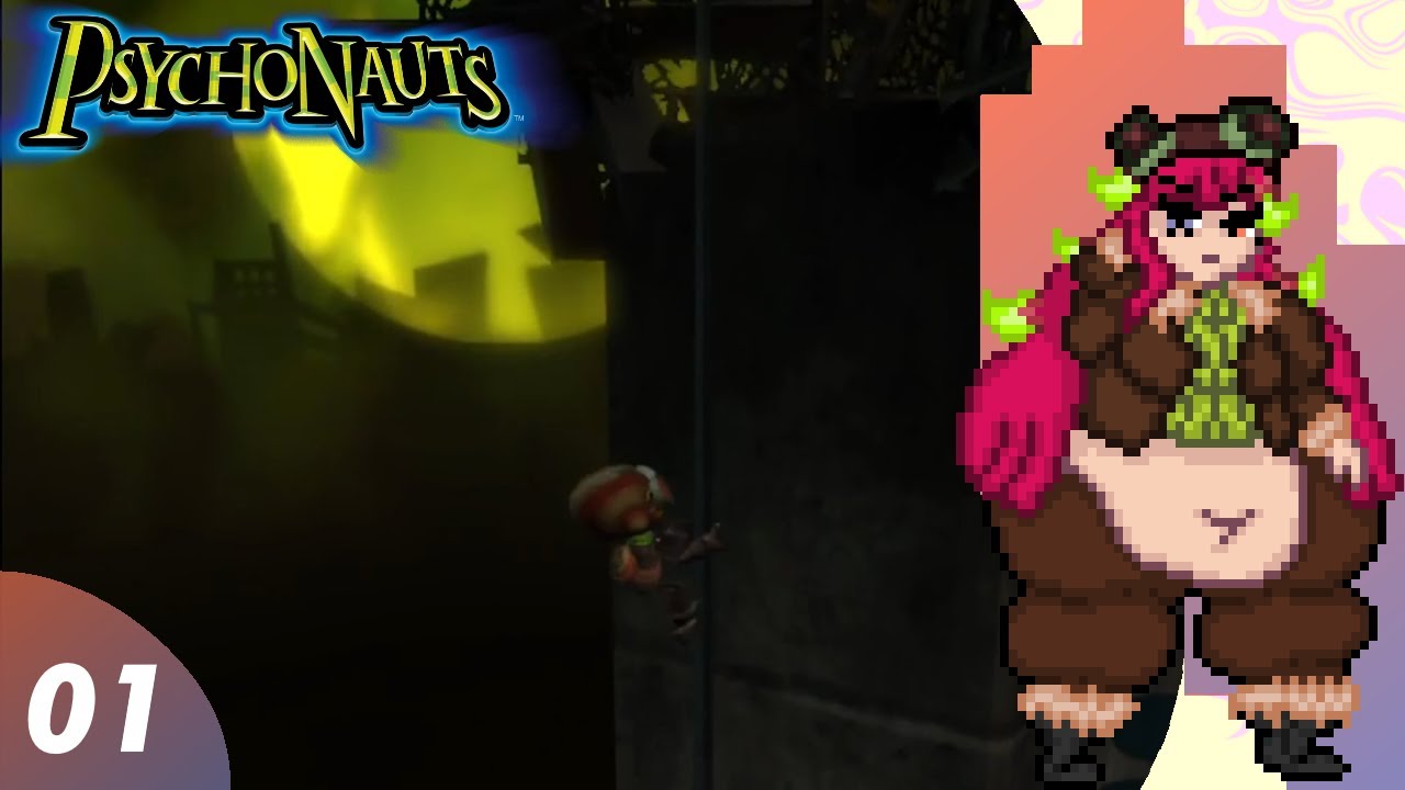 Psychotic Streamer Boot Camp - Psychonauts PT 01 (Flamie)
