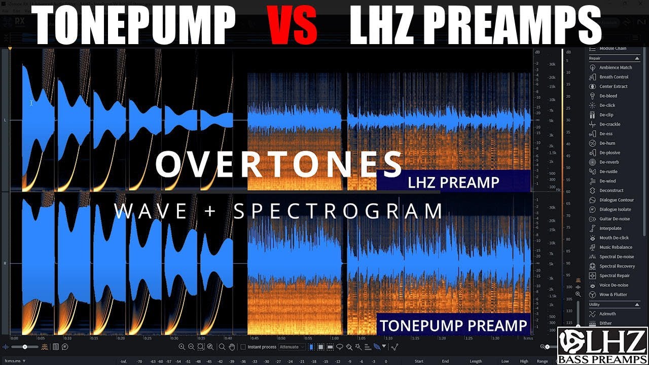 TonePump vs LHZ Preamp Comparison